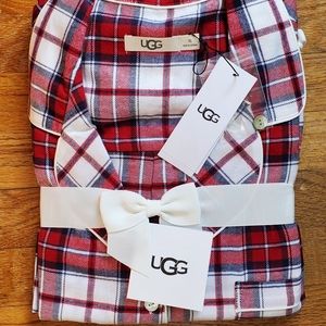 UGG XL 2-Piece Flannel Pajama Set